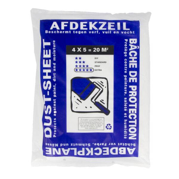 Afdekfolie HDPE 4 x 5m (40my)